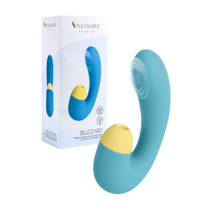 Vibrador Doble Estimulación S Pleasures 5 Vibrador Doble Estimulación S Pleasures 5