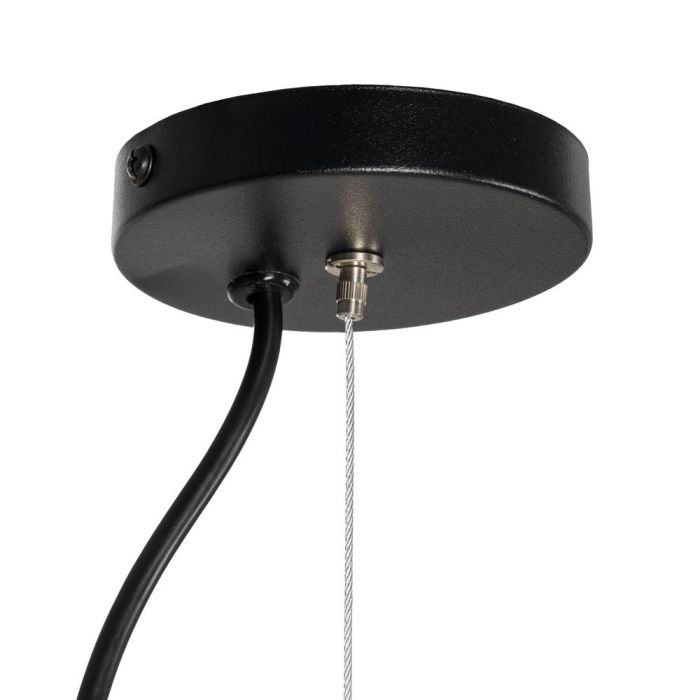 Lámpara Techo Beige Papel-Metal 1,20 X 1,20 X 20 cm