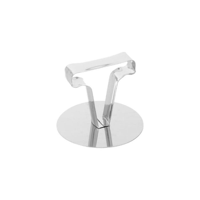 Five Simply Smart Set 3 Moldes para Emplatar de Acero Inoxidable, Redondos Ø8x4cm y Cuadrados 8x8x4cm - Surtido 4