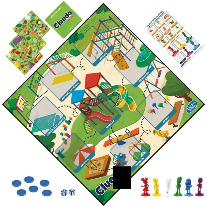 Hasbro Games Cluedo Junior F6419 Juego de Misterio 2 en 1 para Niños +4 Años Español 3
