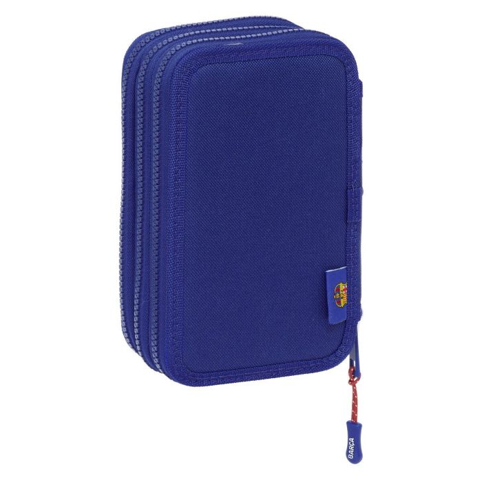 Plumier Escolar Safta Triple 36 Piezas F.C. Barcelona 195x125x55 mm 1
