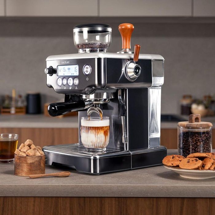 Cafetera Express de Brazo Cecotec Power Espresso 20 Barista 2200 W Negro 20 bar 9 Cafetera Express de Brazo Cecotec Power Espresso 20 Barista 2200 W Negro 20 bar 9