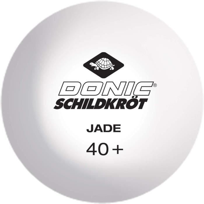 Schildkröt SCH4000885085013 Pelotas de tenis de mesa JADE POLY 40+ blancas 144 unidades