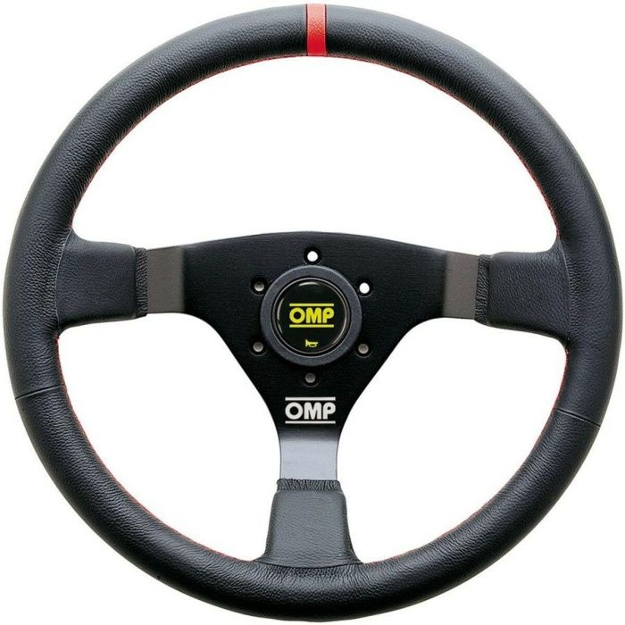 Omp Volante Omp Wrc Piel 350 Mm Negro Detalle Rojo OMPOD0-1980-073