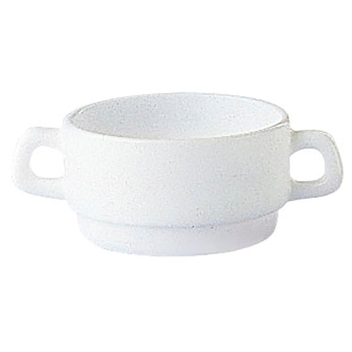 Arcoroc Set 6 Tazas Consomé Restaurant 31 cL Vidrio Templado Blanco