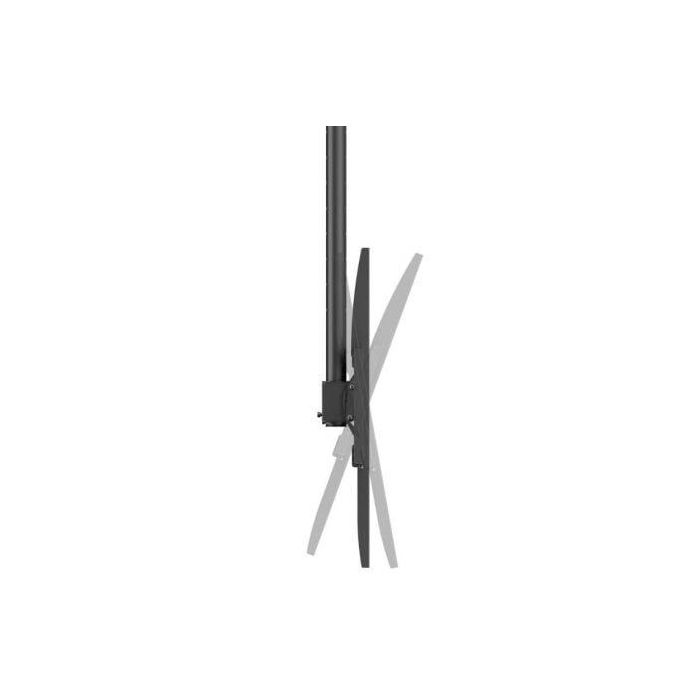 Aisens CT100TSLE-393 Soporte de Techo Inclinable, Giratorio, Nivelable y Extensible para TV de 50-100" hasta 80kg en Negro 2 Aisens CT100TSLE-393 Soporte de Techo Inclinable, Giratorio, Nivelable y Extensible para TV de 50-100" hasta 80kg en Negro 2