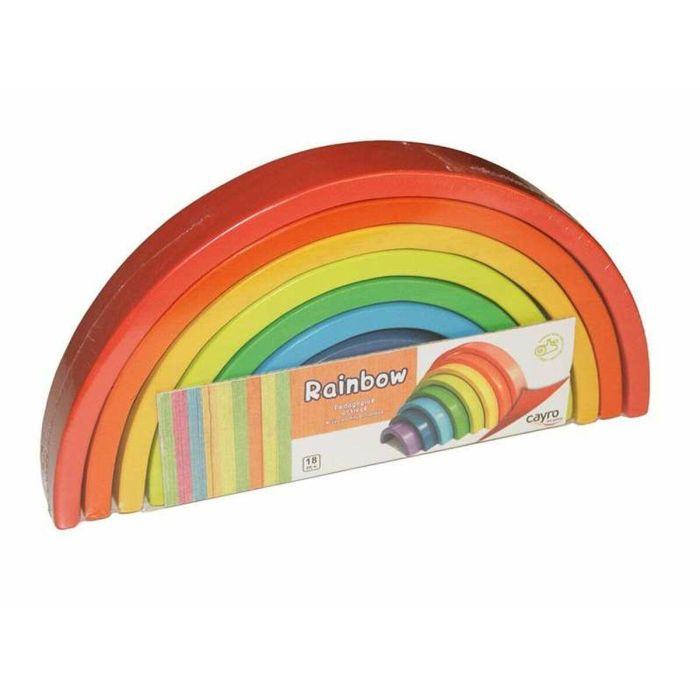 Cayro Rainbow Juguete de Madera para 1 Jugador - Edad Mínima Recomendada a partir de 18 Meses 16 Cayro Rainbow Juguete de Madera para 1 Jugador - Edad Mínima Recomendada a partir de 18 Meses 16