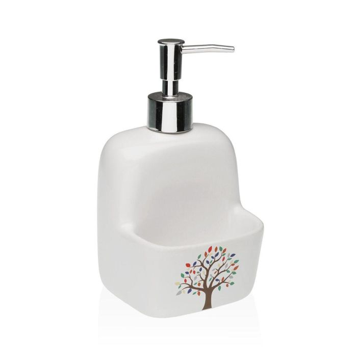 Dispensador de Jabón Versa Cerámica Árbol 9,4 x 17,8 x 10,5 cm 0 Dispensador de Jabón Versa Cerámica Árbol 9,4 x 17,8 x 10,5 cm 0