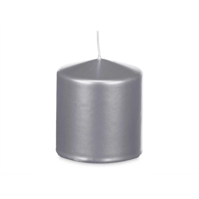 Vela Taco Plata Ancha 10Cm Acorde (12 Unidades) 1 Vela Taco Plata Ancha 10Cm Acorde (12 Unidades) 1