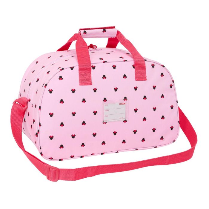 Bolsa de Deporte Minnie Mouse Naive Rosa 40 x 24 x 23 cm 1