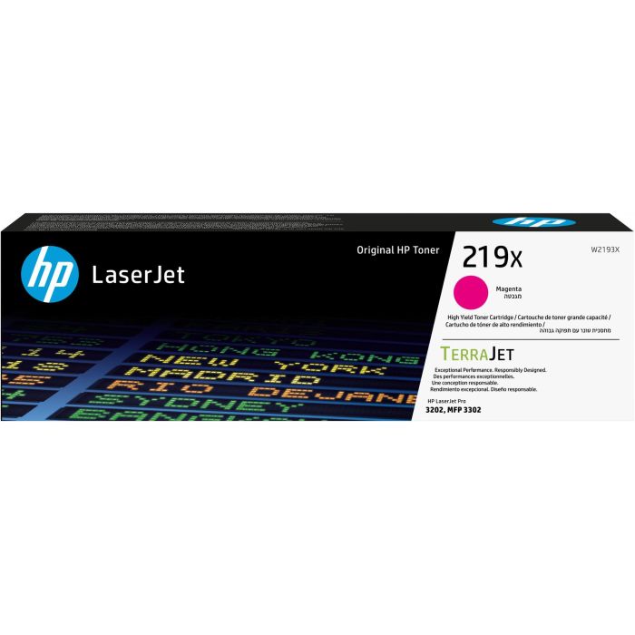 HP Toner Magenta para LaserJet Pro 3202 y MFP 3302 - 219X