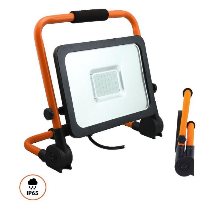 ASEIN Foco LED Portátil 50W 5000 Lúmenes Luz Blanca 6000K-6500K Ángulo 120º