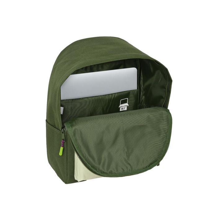 Mochila para Portátil Munich Bright Khaki Verde 31 x 40 x 16 cm 3