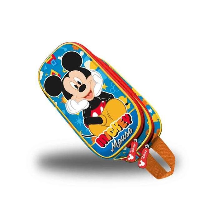 Karactermania Estuche Portatodo Doble 3D Mickey Mouse 22 x 8 x 9,5 cm 0 Karactermania Estuche Portatodo Doble 3D Mickey Mouse 22 x 8 x 9,5 cm 0