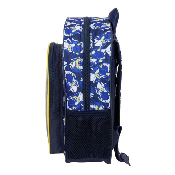 Mochila Escolar Sonic City Azul 26 x 34 x 11 cm 2