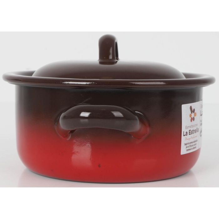 La Estrella Cacerola Fuego 14 cm 1L Diámetro 20 cm (6 Unidades)
