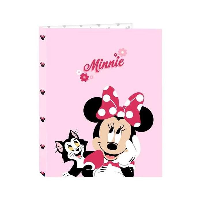 Carpeta Carton Folio 4 Anillas Mixtas Safta Minnie Mouse Nalve Carpeta Carton Folio 4 Anillas Mixtas Safta Minnie Mouse Nalve