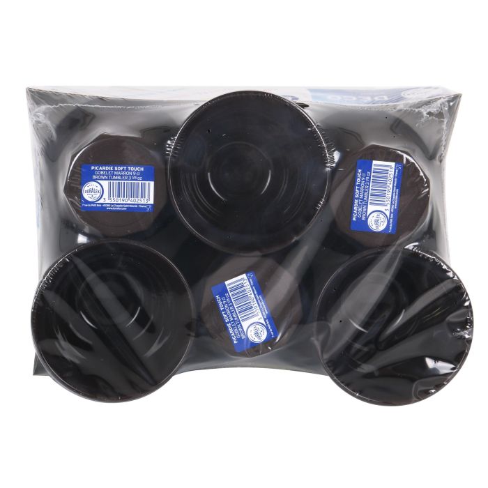 Duralex Vaso Marron Picardie 9 cl (48 Unidades)