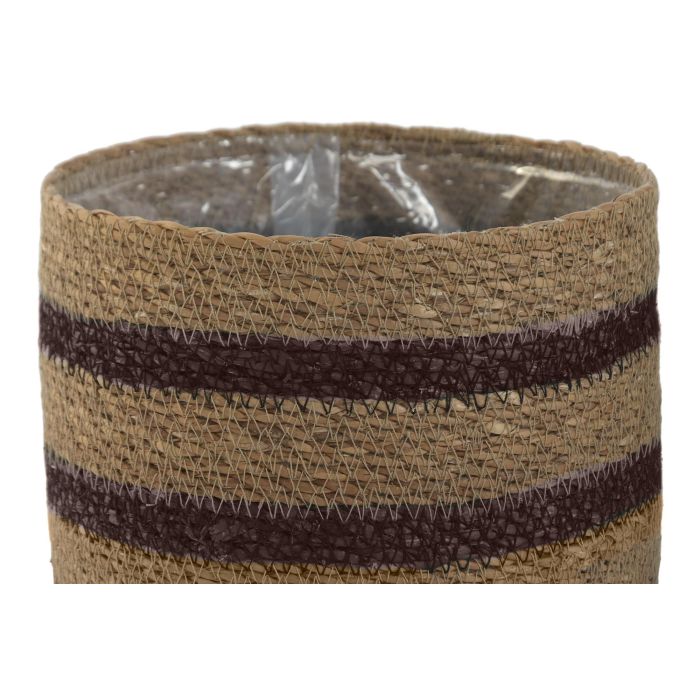 DKD Home Decor Macetero Set de 9 Natural Marron Oscuro 35 x 29 x 35 cm Seagrass 0 DKD Home Decor Macetero Set de 9 Natural Marron Oscuro 35 x 29 x 35 cm Seagrass 0