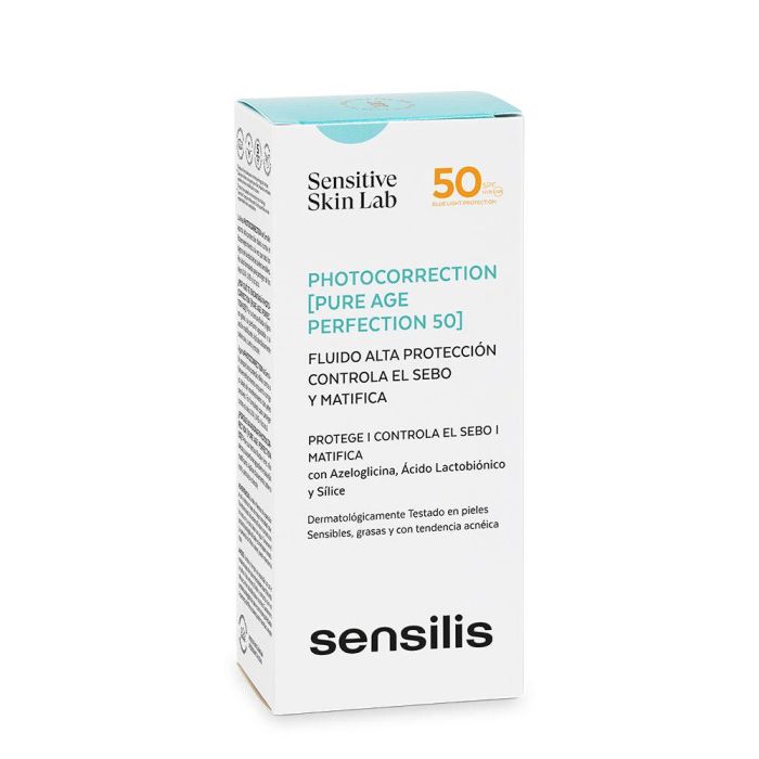 Sensilis PURE AGE PERFECTION 50 Fluido Alta Protección Controla el Sebo y Matifica 40 ml 1 Sensilis PURE AGE PERFECTION 50 Fluido Alta Protección Controla el Sebo y Matifica 40 ml 1