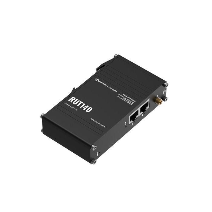 Teltonika Networks RUT140 (EU) Ethernet router, WiFi, x2 ethernet ports, integrated DIN rail bracket 5 Teltonika Networks RUT140 (EU) Ethernet router, WiFi, x2 ethernet ports, integrated DIN rail bracket 5