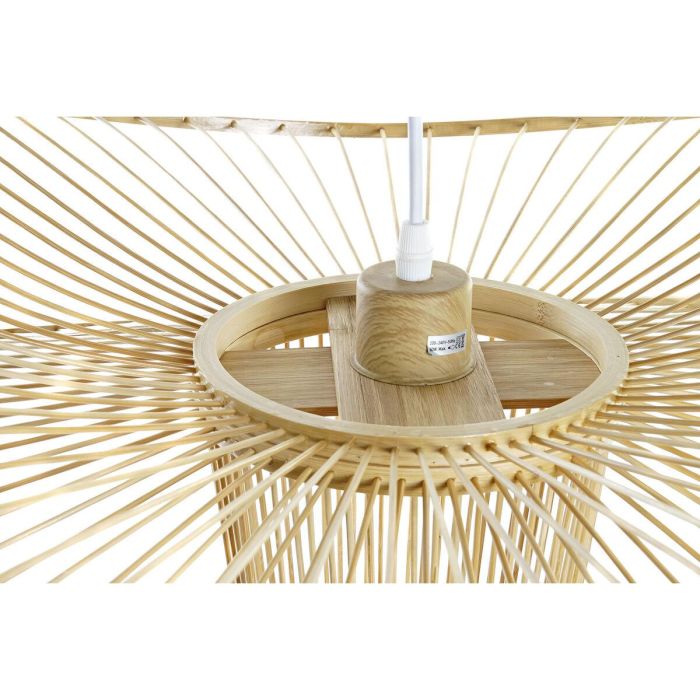 Lámpara de Techo DKD Home Decor Marrón Bambú 50 W 60 x 60 x 28 cm 4 Lámpara de Techo DKD Home Decor Marrón Bambú 50 W 60 x 60 x 28 cm 4