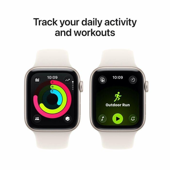 Apple Watch SE 3 GPS + Cellular 44 mm Caja de aluminio Starlight Correa deportiva Starlight Talla S/M MEPE4ZRA 2 Apple Watch SE 3 GPS + Cellular 44 mm Caja de aluminio Starlight Correa deportiva Starlight Talla S/M MEPE4ZRA 2