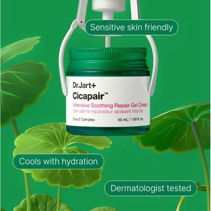 Dr.Jart+ CICAPAIR Gel-Crema Reparador Calmante Intenso con Complejo Cica para Piel Sensible 50 ml 6 Dr.Jart+ CICAPAIR Gel-Crema Reparador Calmante Intenso con Complejo Cica para Piel Sensible 50 ml 6