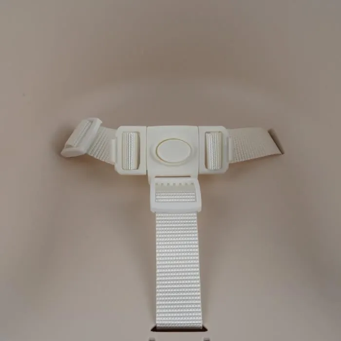 Thermobaby Silla Elevadora Block Marrón Brillante con Arnés de 3 Puntos, Ligera y Compacta para Bebé 2