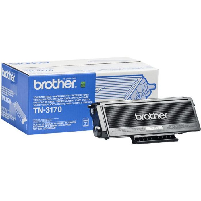 Brother TN3170 Tóner Negro Original 7000 Páginas para HL-5250DNHY, HL-5240L, DCP-8060 0 Brother TN3170 Tóner Negro Original 7000 Páginas para HL-5250DNHY, HL-5240L, DCP-8060 0