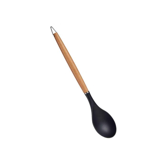 Cucharón de Nylon con Mango de Madera de Haya 32.5 cm - Kinvara (48 Unidades) 1 Cucharón de Nylon con Mango de Madera de Haya 32.5 cm - Kinvara (48 Unidades) 1