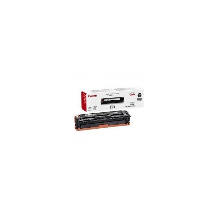 Toner Canon 731 Bk I-Sensys Lbp7100Cn - Lbp7110Cw - Mf623Cn - Mf628Cw - Mf8230Cn - Mf8280Cw Negro 1500 Pag