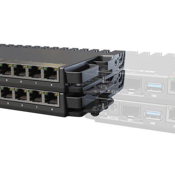 MikroTik K-79 Kit de Montaje en Rack 1U para 4 Routers RB5009 y RB5009UG+S+IN 2 MikroTik K-79 Kit de Montaje en Rack 1U para 4 Routers RB5009 y RB5009UG+S+IN 2