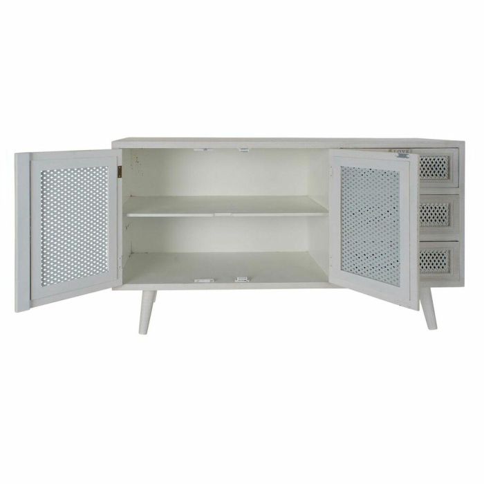 Aparador DKD Home Decor Blanco Madera MDF (110 x 41 x 64 cm) 7 Aparador DKD Home Decor Blanco Madera MDF (110 x 41 x 64 cm) 7