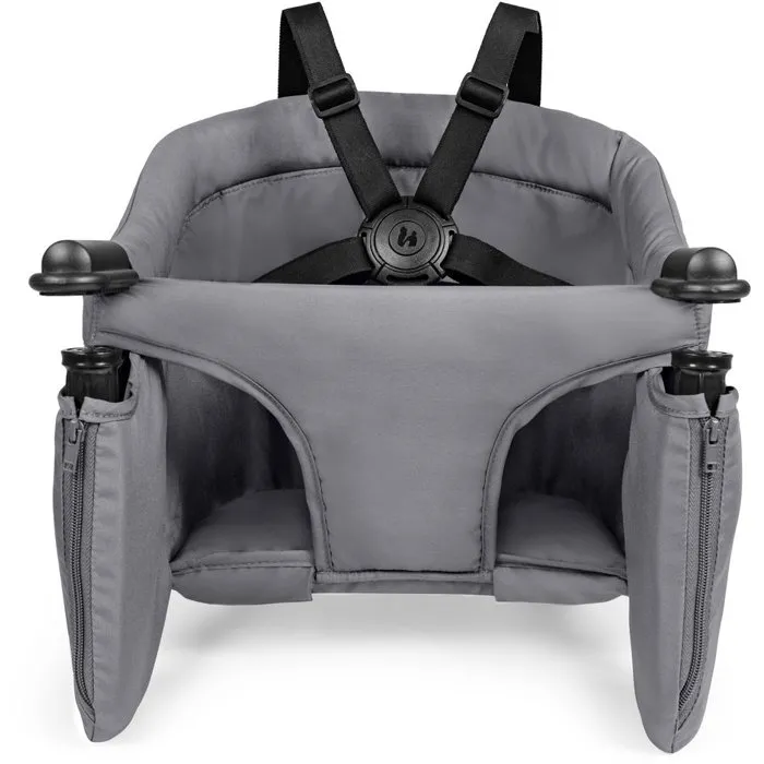 HAUCK Asiento de Mesa Móvil Fix N Sit para Niños de 6 meses a 15 kg, 37 x 42 x 32 cm, Gris Oscuro - AABYJ61345