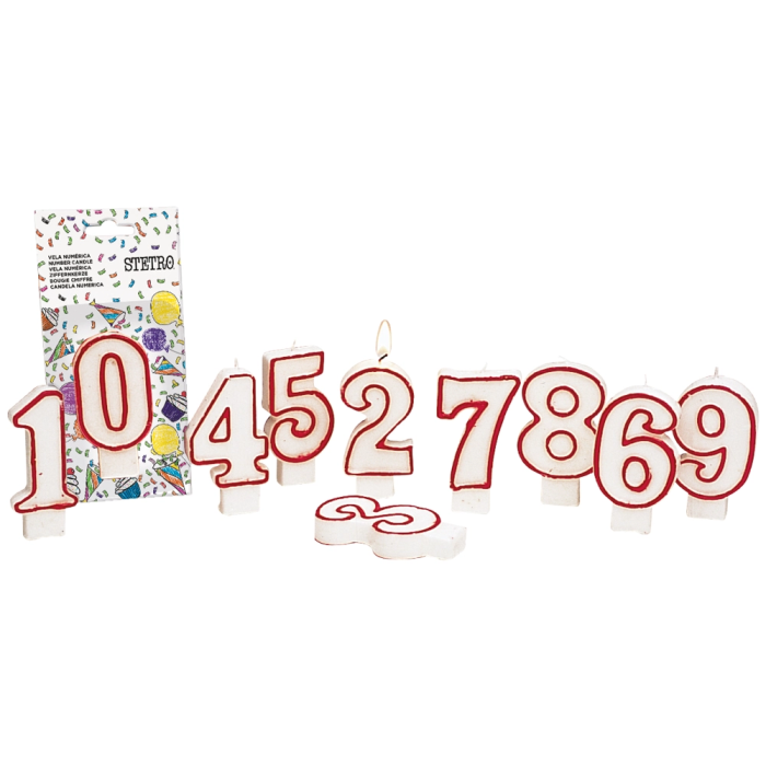 Liderpapel Vela de Cumpleaños Número 7 1 Liderpapel Vela de Cumpleaños Número 7 1