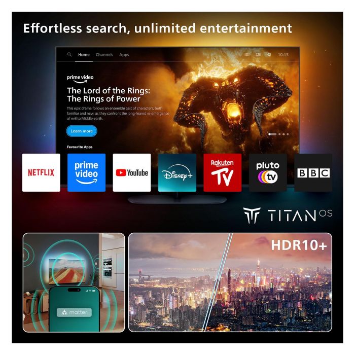 Philips 65PUS8500/12 TV 65" 4K QLED Ambilight Smart TV Negro 11 Philips 65PUS8500/12 TV 65" 4K QLED Ambilight Smart TV Negro 11