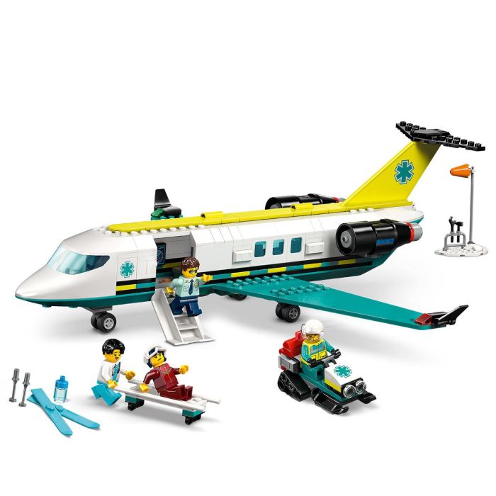 Lego Ambulancia Aérea de Emergencia City Big Vehicles 1 Lego Ambulancia Aérea de Emergencia City Big Vehicles 1