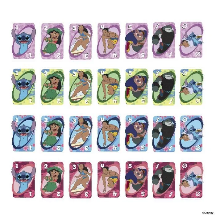 Mattel Juego de Cartas Uno Lilo & Stitch Mattel Juego de Cartas Uno Lilo & Stitch