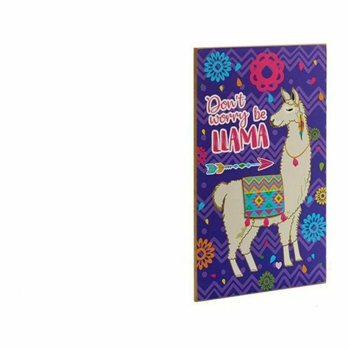 Cuadro Madera Llama (1 x 40 x 24 cm) 2 Cuadro Madera Llama (1 x 40 x 24 cm) 2
