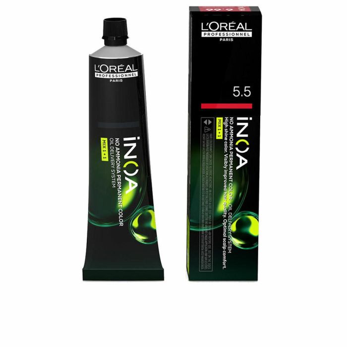 L'Oréal Professionnel Paris INOA Coloración Permanente sin Amoniaco #5.5 60 gr