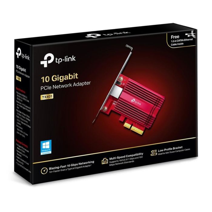 TP-Link TX401 adaptador y tarjeta de red Interno Ethernet 10000 Mbit/s 2