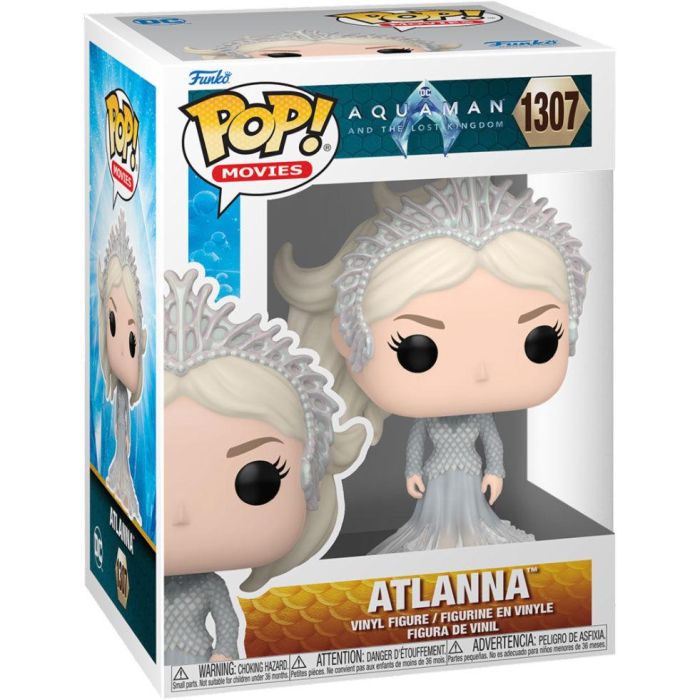 Funko Pop DC Comics Atlanna de Aquaman y el Reino Perdido - Figura de Vinilo de 9cm 1
