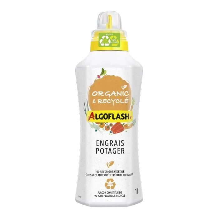 Fertilizante Liquid Liquid Potager - Algoflash Naturasol Naturasol - Orgánico y reciclado - 1L 1 Fertilizante Liquid Liquid Potager - Algoflash Naturasol Naturasol - Orgánico y reciclado - 1L 1