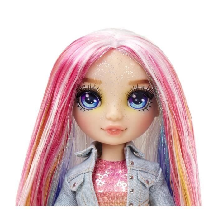 Muñeca Rainbow High Fashion con kit Slime y mascota - Amaya (Arco Iris) - Muñeca Glitter de 28 cm con kit Slime 3 Muñeca Rainbow High Fashion con kit Slime y mascota - Amaya (Arco Iris) - Muñeca Glitter de 28 cm con kit Slime 3