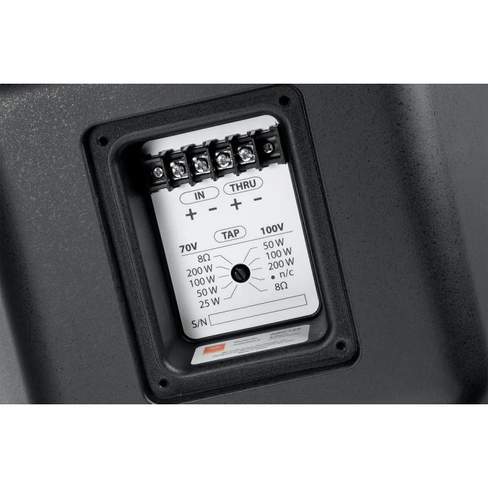 JBLPRO Altavoz Coaxial Compacto Todo Clima 2 Vías Blanco 8" Woofer Resistente IP56 4