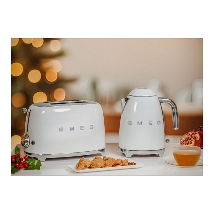 Smeg KLF03WHEU Hervidor Eléctrico 1.7L 2400W Blanco