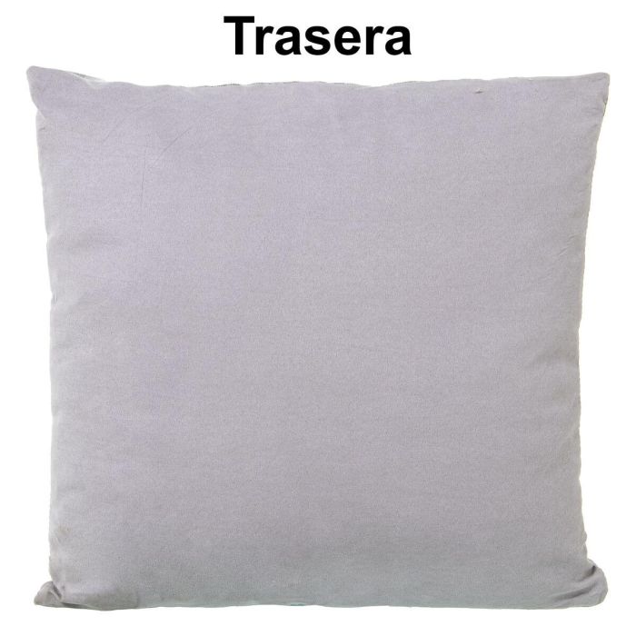 Cojín Alexandra House Living Gris Textil 43 x 43 cm 2