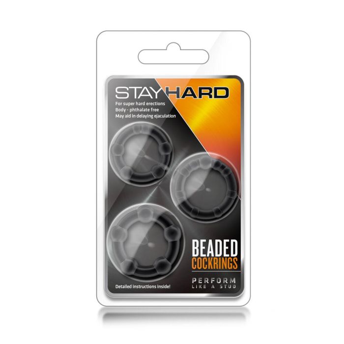 Anillo para el Pene Blush Stay Hard Negro 1 Anillo para el Pene Blush Stay Hard Negro 1