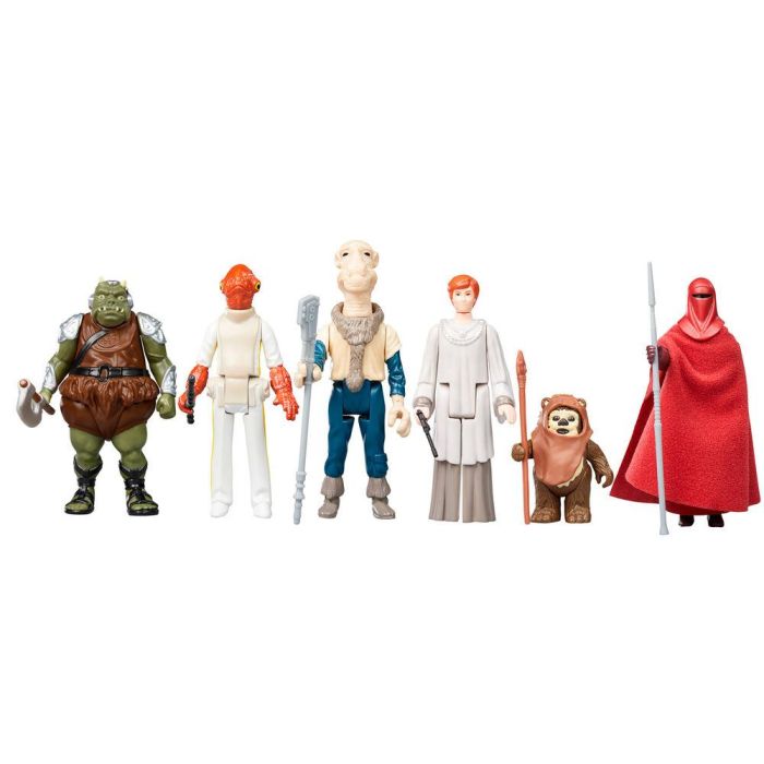 Set 6 figuras coleccion Retro Star Wars El Retorno del Jedi 9,5cm surtido 4 Set 6 figuras coleccion Retro Star Wars El Retorno del Jedi 9,5cm surtido 4